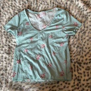 Cute Spring Floral Top